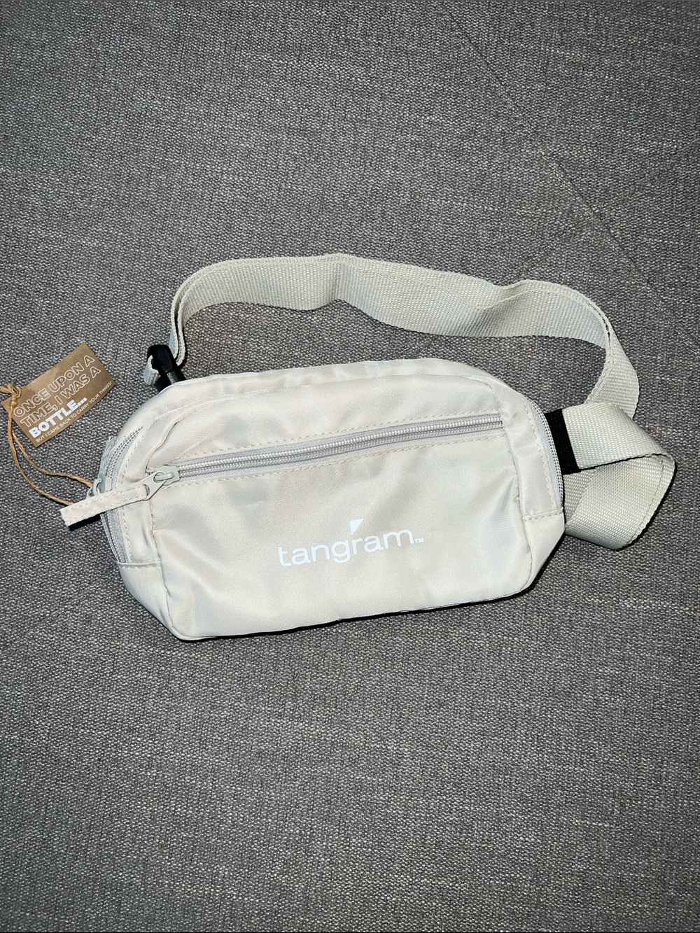 Tangram Light Beige Waist Pack
